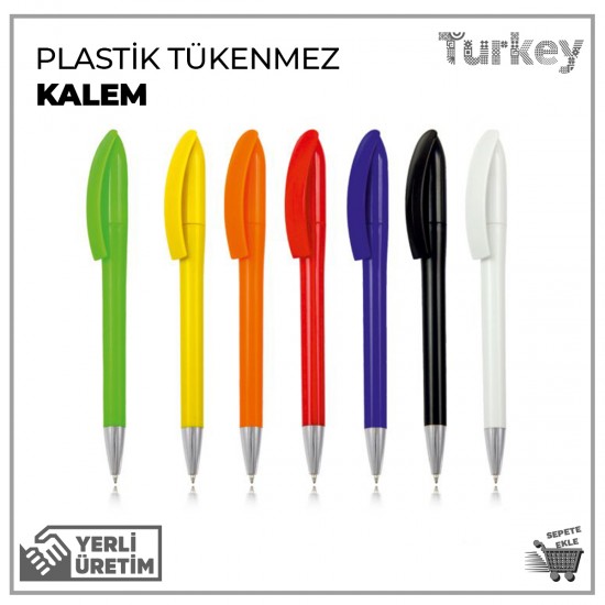 Plastik Tükenmez Kalem